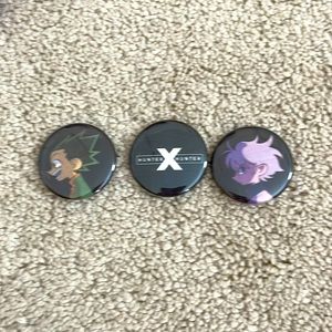 Hunter x Hunter Pin Set.